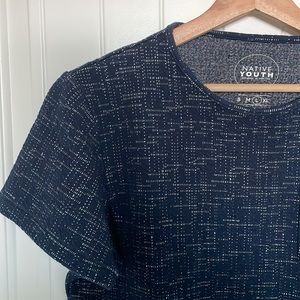 Native Youth Dark blue t shirt - Large